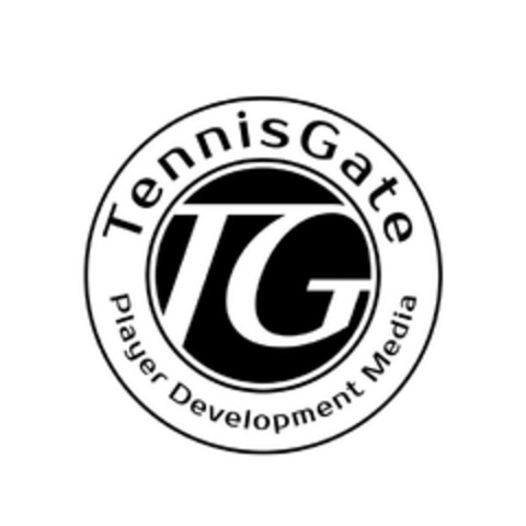 TG TennisGate Player Development Media Logo (DPMA, 30.11.2015)