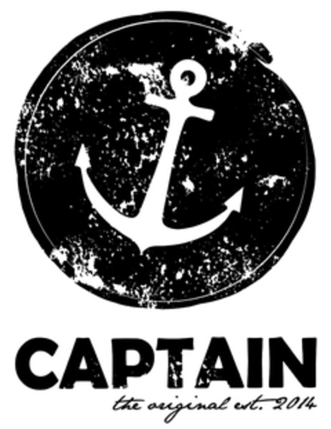 CAPTAIN the original est. 2014 Logo (DPMA, 14.10.2016)