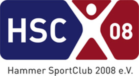 HSC 08 Hammer SportClub 2008 e.V. Logo (DPMA, 27.03.2019)