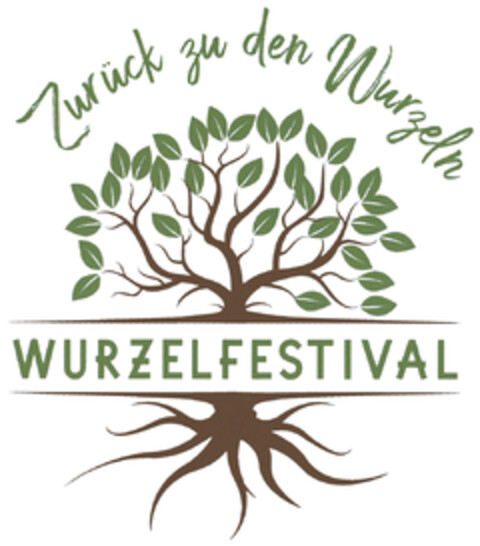 Zurück zu den Wurzeln WURZELFESTIVAL Logo (DPMA, 02.03.2020)