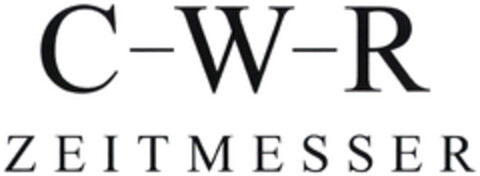 C-W-R ZEITMESSER Logo (DPMA, 01/19/2022)