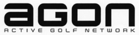 agon ACTIVE GOLF NETWORK Logo (DPMA, 18.08.2003)