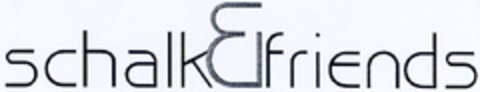 schalk & friends Logo (DPMA, 04/27/2004)