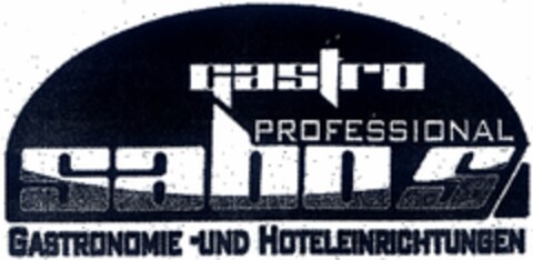 gastro PROFESSIONAL sabos Logo (DPMA, 23.02.2005)