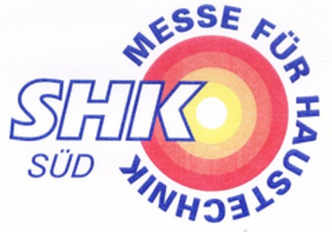 SHK SÜD MESSE FÜR HAUSTECHNIK Logo (DPMA, 10.02.2006)