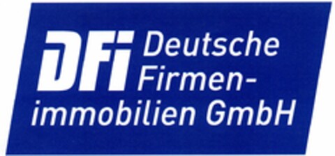 DFi Deutsche Firmen-immobilien GmbH Logo (DPMA, 03/31/2006)