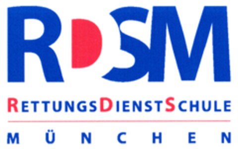 RDSM Rettungsdienstschule München Logo (DPMA, 05/22/2006)