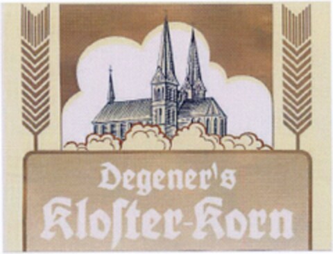 Degener's Kloster-Korn Logo (DPMA, 07.09.2006)