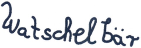 Watschelbär Logo (DPMA, 11/06/2006)