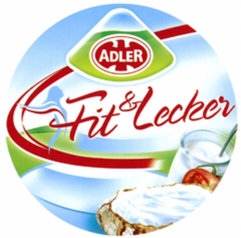 ADLER Fit&Lecker Logo (DPMA, 22.12.2006)