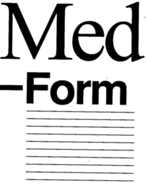 Med-Form Logo (DPMA, 06.07.1995)