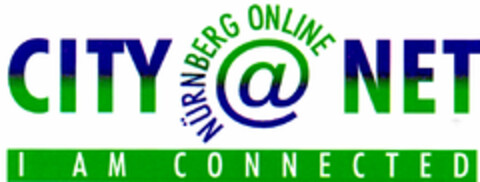 CITY NÜRNBERG ONLINE a NET Logo (DPMA, 03/19/1996)