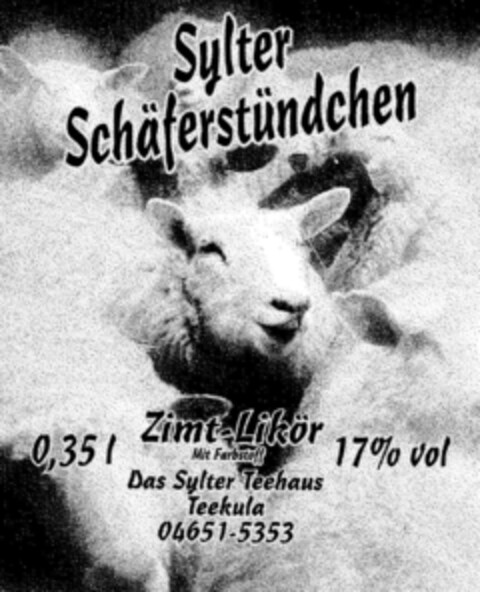 Sylter Schäferstündchen Logo (DPMA, 09.12.1997)