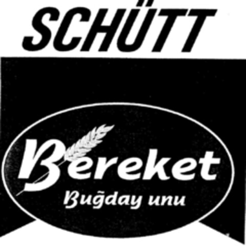 SCHÜTT Bereket Bugday unu Logo (DPMA, 15.12.1997)