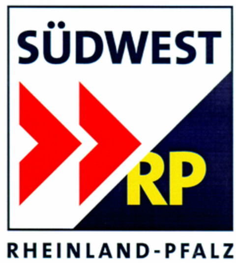 SÜDWEST RP RHEINLAND-PFALZ Logo (DPMA, 06/18/1998)