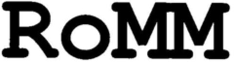 RoMM Logo (DPMA, 02.02.1999)