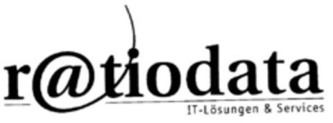 r@tiodata IT-Lösungen & Services Logo (DPMA, 17.02.1999)