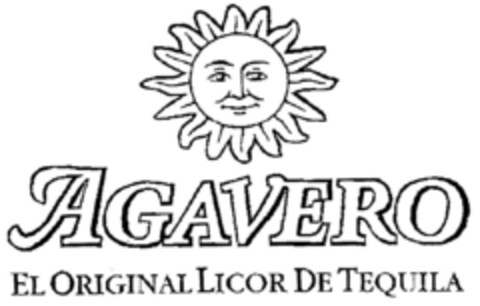 AGAVERO EL ORIGINAL LICOR DE TEQUILA Logo (DPMA, 11.08.1999)