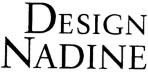 DESIGN NADINE Logo (DPMA, 21.10.1999)