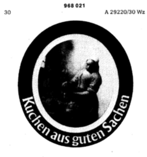 Kuchen aus guten Sachen Logo (DPMA, 29.04.1977)