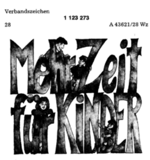 Mehr Zeit für KINDER Logo (DPMA, 27.10.1987)