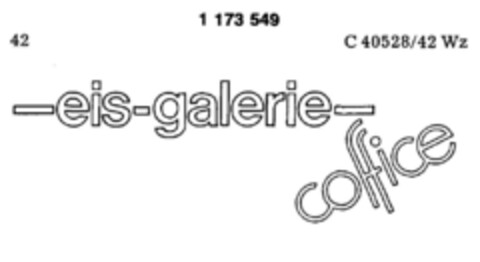 eis-galerie coffice Logo (DPMA, 26.05.1990)