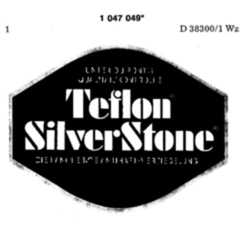 Teflon Silver Stone Logo (DPMA, 01.03.1983)