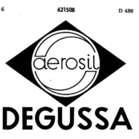 aerosil DEGUSSA Logo (DPMA, 23.02.1950)