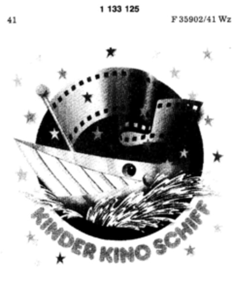 KINDER KINO SCHIFF Logo (DPMA, 10.12.1987)