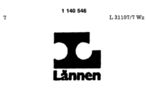 Lännen Logo (DPMA, 13.05.1988)