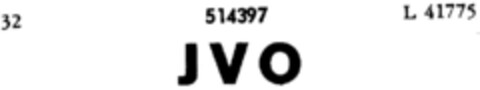 JVO Logo (DPMA, 12.01.1939)