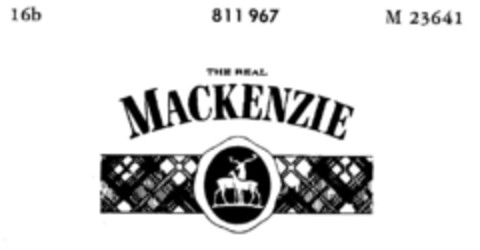 THE REAL MACKENZIE Logo (DPMA, 12.11.1964)