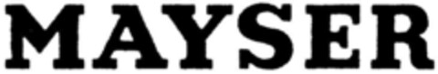 MAYSER Logo (DPMA, 26.06.1991)