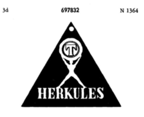 HERKULES T Logo (DPMA, 17.10.1951)