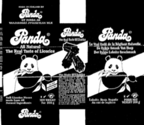 Panda Logo (DPMA, 30.03.1993)