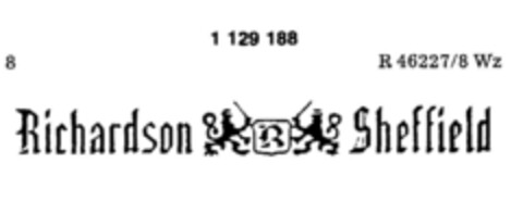 Richardson Sheffield Logo (DPMA, 21.01.1988)