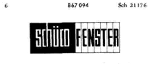 schüco FENSTER Logo (DPMA, 01/15/1969)