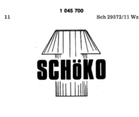 SCHÖKO Logo (DPMA, 05.03.1982)