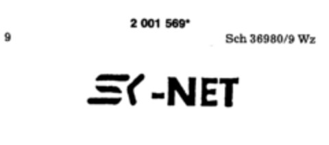 SK-NET Logo (DPMA, 02/19/1991)