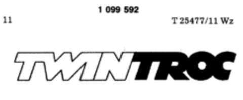 TWINTROC Logo (DPMA, 25.04.1986)