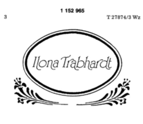 Ilona Trabhardt Logo (DPMA, 23.07.1988)