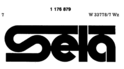 Sela Logo (DPMA, 12/28/1983)