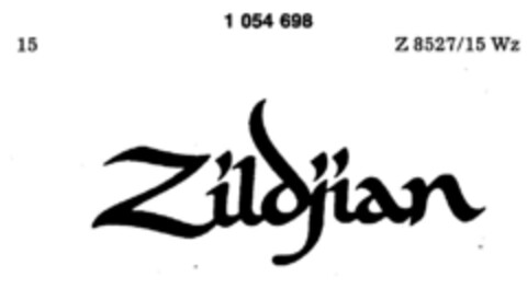 Zildjian Logo (DPMA, 12.11.1982)