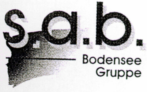 s.a.b. Bodensee Gruppe Logo (DPMA, 18.01.2000)