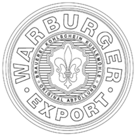 WARBURGER EXPORT Logo (DPMA, 25.02.2009)