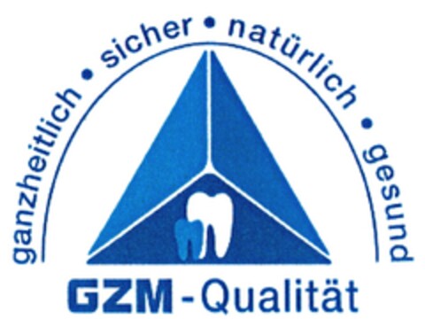 ganzheitlich sicher natürlich gesund GZM-Qualität Logo (DPMA, 11.03.2009)