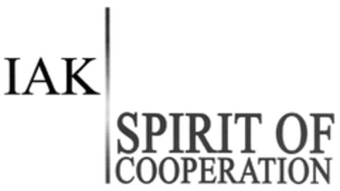 IAK SPIRIT OF COOPERATION Logo (DPMA, 05/19/2009)