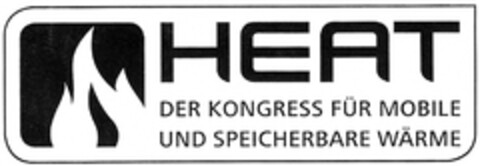 HEAT DER KONGRESS FÜR MOBILE UND SPEICHERBARE WÄRME Logo (DPMA, 18.03.2010)