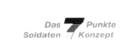 Das 7 Punkte Soldaten Konzept Logo (DPMA, 04/08/2010)