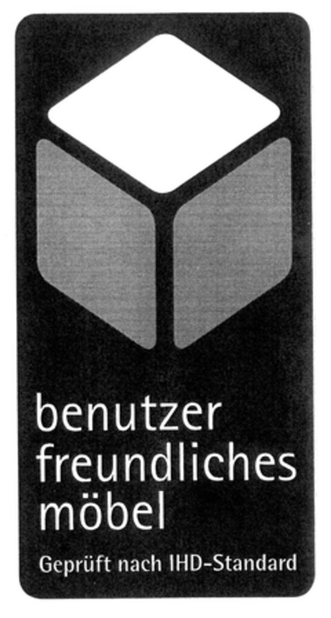 benutzer freundliches möbel Geprüft nach IHD-Standard Logo (DPMA, 23.05.2011)